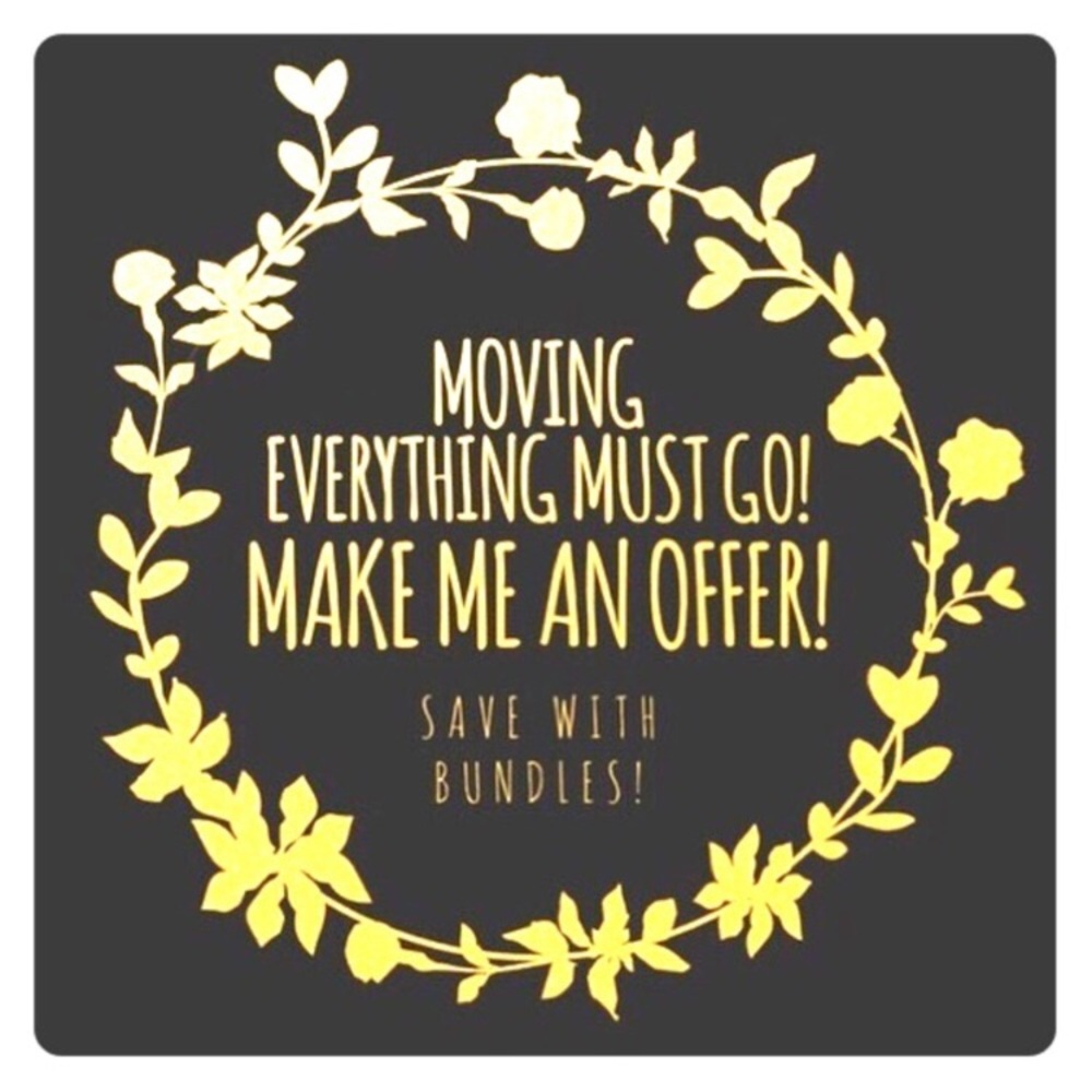 All must go. Will accommodate all offers